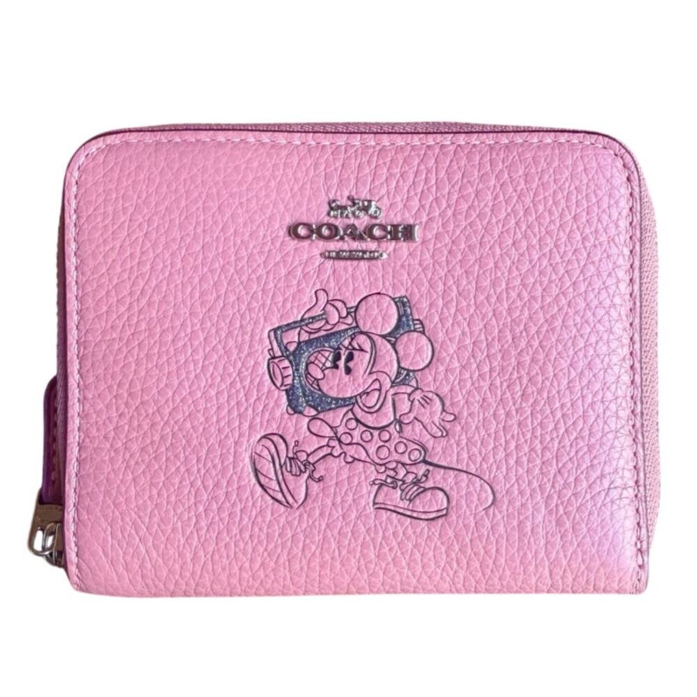 Coach x Disney Small Leather Mini Mouse Wallet